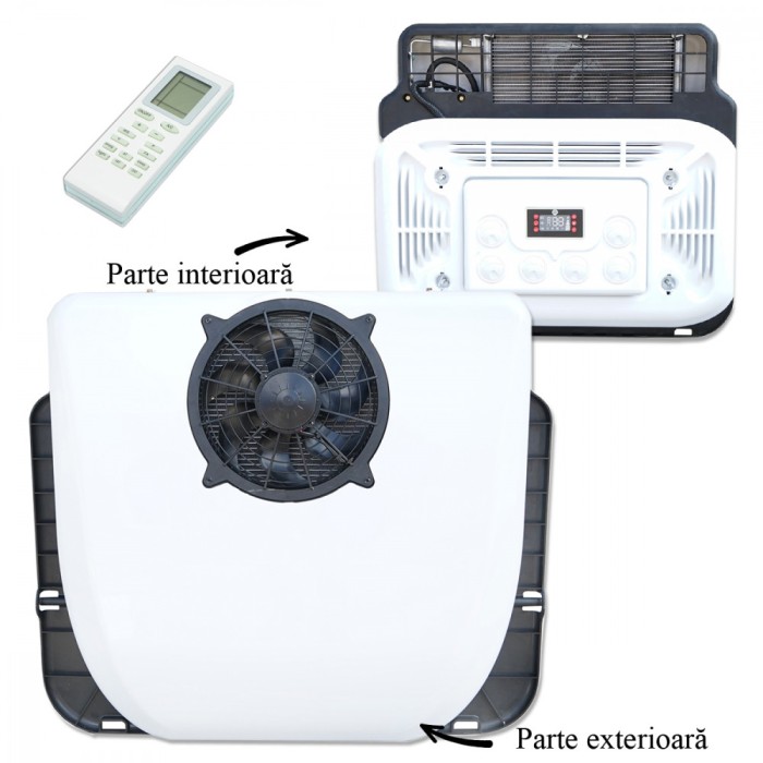 Clima stationara utilaje industriale AC universala 24V, 2600W, 8875BTU, 30A 970x858x150mm