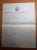 Buletinul oficial al republicii socialiste romania 31 decembrie 1966