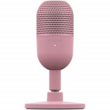 Microfon Razer Seiren V3 Mini, Supercardioid, Cu fir (Roz)
