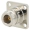 Conector N mamă 50&Omega; aurit