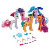 Set 5 figurine - My Little Pony, Unicorn Party Celebration