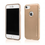 Cumpara ieftin Husa Silicon Apple iPhone 8 Plus iPhone 7 Plus Gold Jelly Mercury, iPhone 7/8 Plus