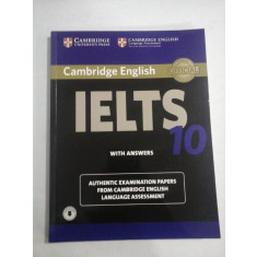 Cambridge English Official IELTS 10 with answers - Cambridge University