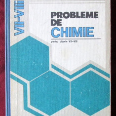 "PROBLEME DE CHIMIE pentru clasele VII-VIII", Cornelia Gheorghiu, C. Parvu, 1982