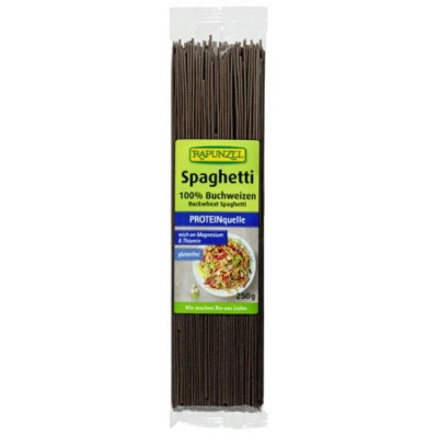 Spaghetti din Hrisca Integrala Fara Gluten Bio 250 grame Rapunzel foto