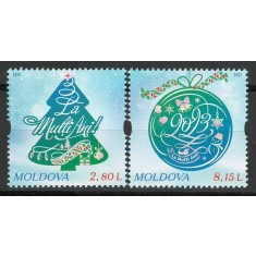 Moldova 2022 Mi 1229/30 MNH - Anul Nou
