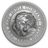 2020 St. Helena - TRADE DOLLAR - East India Company -1oz .999 Silver Coin