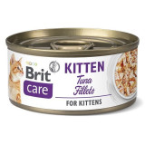 Cumpara ieftin Brit Care Cat Kitten Tuna Fillets, 70 g
