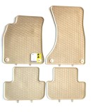 Cumpara ieftin Covorașe cauciuc bej/crem Audi A4 B8 sedan/kombi 2008-2016