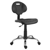 Scaun Work - baza cromata - Role gumate D50