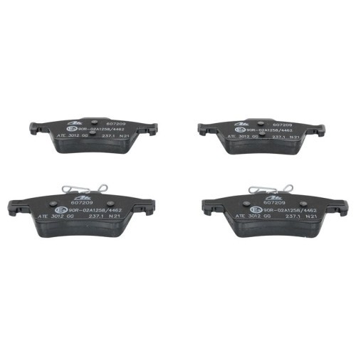 Set placute frana spate ATE, Jaguar S-Type (X200), 10.1998-12.2008, XF/ XF Sportbrake (X250), 2012-2015, Xj (X350, X358), 03.03-03.09, Xj (X351), 10.