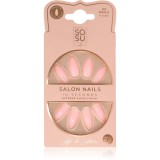 SOSU Cosmetics Salon Nails unghii artificiale culoare Soft &amp; Subtle 24 buc