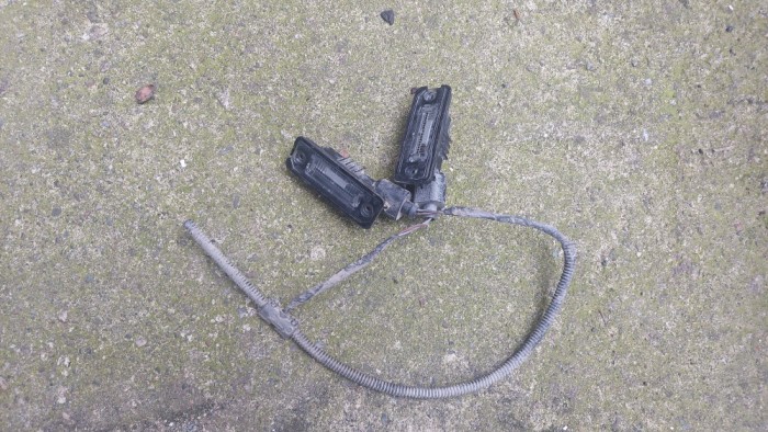 Cablaj+lămpi număr bară spate VW Golf 5
