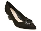 Pantofi eleganti EPICA negri, 1232900, din nabuc