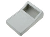 Carcasă desktop ABS gri cu răsucire 97x152x54mm