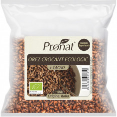 Orez expandat crocant cu cacao, bio 125g Pronat