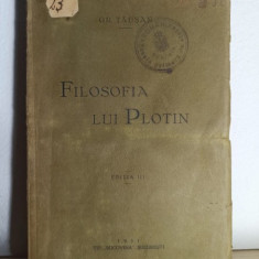 Gr. Tausan - Filosofia lui Plotin