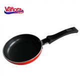 TIGAIE ALUMINIU MINI ROSU TEFLON 12x3 CM, Vanora