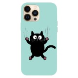 Husa compatibila cu Apple iPhone 15 Pro Max model Spidercat, Silicon, TPU, Viceversa, Transparent, Carcasa