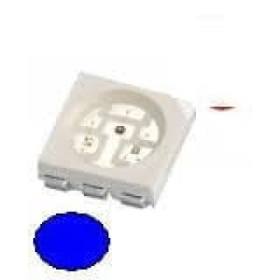 LED SMD 5050 lumina albastra foto