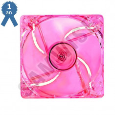 Ventilator DeepCool Xfan 120L transparent led rosu foto