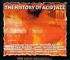 CD 2xCD Various &lrm;&ndash; The History Of Acid Jazz: The Gold Collection CARCASA FATBOX (NM)