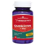 Supliment alimentar Quercetin + Zinc, 30 capsule