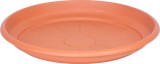 Farfurie rotunda pentru ghiveci ICS Erica, plastic teracota, 46 cm