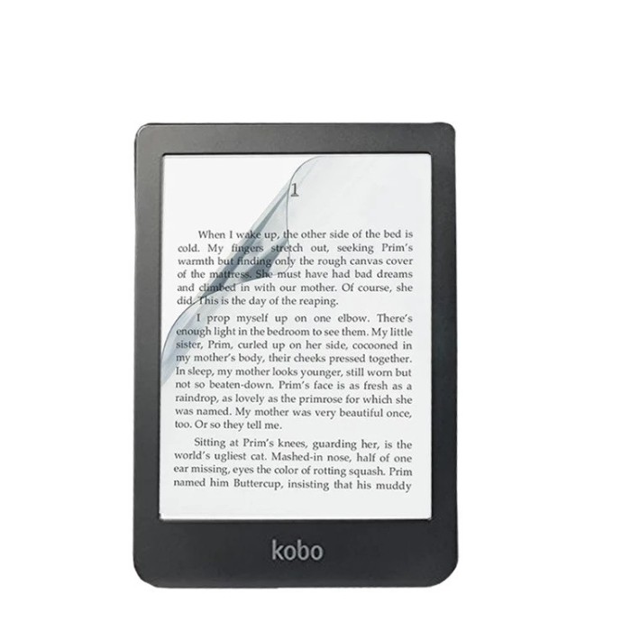 Folie Duragon, pentru Kobo Clara HD 2018, ecran 6&amp;quot;, Kit inclus, Silicon Premium