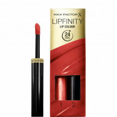 Ruj de buze rezistent la transfer Max Factor Lipfinity 120 Hot