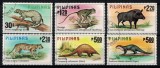 FILIPINE 1979 - Animale salbatice / serie completa