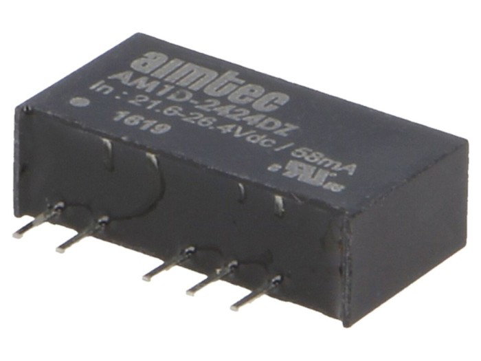 Convertor DC/DC 1W 24V -24V