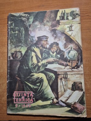 stiinta si tehnica septembrie 1956-vita de vie,canalul suez,oaia tigae de munte foto