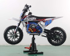 Motocicleta electrica copii NCX Thor Pro 1000W alb/rosu/albastru