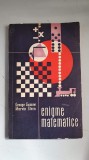 ENIGME MATEMATICE - GEORGE GAMOW , MARVIN STERN