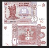 MOLDOVA 50 LEI 2015 , UNC , P - 24b , necirculata , semn : Armasu Octavian
