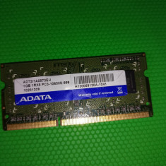 Memorie laptop DDR3 1Gb 1333Mhz PC3-10600S Adata