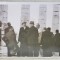 NICOLAE TITULESCU IN VIZITA LA ATENA , PRINTRE RUINELE UNUI TEMPLU , FOTOGRAFIE , PERIOADA INTERBELICA