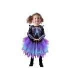 Costum Schelet Stralucitor copii 92/104 (3-4 Ani) rochie