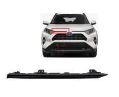 Ornament grila radiator Toyota Rav4 (Xa50), 04.2018-, Fata, partea Dreapta, texturat; superior, Aftermarket