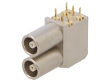 Conector coaxial soclu mamă PCB 4A IP50 50&Omega;