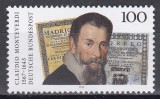 Germania 1993 - 350 de ani de la moartea lui Claudio Monteverdi, compozitor, MNH, Nestampilat