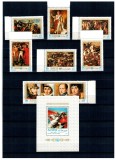 Ajman 1970 - Napoleon, picturi, arta, istorie, serie si colita dantelata neuzata
