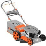 Cumpara ieftin Masina de tuns iarba Ruris Expres 6001, 46cm, 3.5 CP, benzina, autopropulsie, sac colector 55L, reglaj 25-65mm