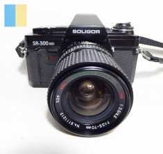 Soligor SR-300 MD cu obiectiv Maginon-Serie G MC 35-70mm f/3.5 Minolta SR-mount foto