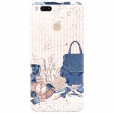 Husa silicon pentru Xiaomi Mi A1, Girl Accesories