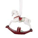 Cumpara ieftin Ornament brad Craciun Calut polirasina multicolora 9x2x10 cm