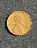 Moneda One Cent 1964 USA, Denver, Numismatica