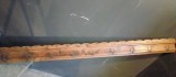Cuier Blidar Taranesc Vechi Lemn Pictat Manual 165cm, Colectie, Raft Vase Ceramica, Cuie Fier