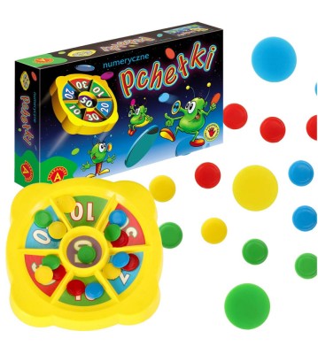 Joc educational numeric Pachelki, Alexander, 5 ani+, multicolor foto
